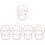 5Pcs Pacifier Holder Case Portable Storage Container For Travel 7