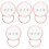 5Pcs Pacifier Holder Case Portable Storage Container For Travel 5