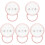 5Pcs Pacifier Holder Case Portable Storage Container For Travel 4