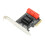 Προσαρμογέας δικτύου PCIe Ελεγκτής Gigabit Ethernet με τεχνολογία Wake On LAN και ποιότητα 5