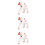3pcs Gift Child White Dining Table 8