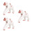 3pcs Gift Child White Dining Table 7