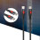 Καλώδιο USB C για γρήγορη φόρτιση, μεταφορά δεδομένων, υποστήριξη παροχής ισχύος, 4