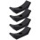 16 Pcs Plastic Dumbbell Saddles Replacement Storage Racks 1