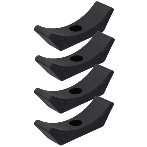 16 Pcs Plastic Dumbbell Saddles Replacement Storage Racks