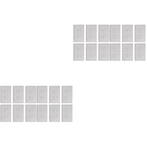 12 Pcs Automatically Closing Outlet Cover For Baby Proofing Socket 2