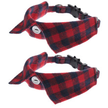 6Pcs Decorative Kitten Collar Durable Multi-Color Adjustable with Bell