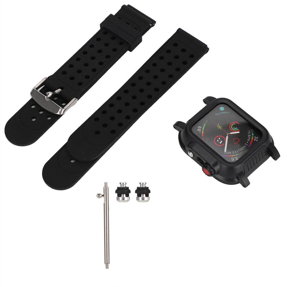 Dirtproof Case For Apple Watch 40Mm, Snowproof Waterproof Case With Screen Protector, Shockproof Drop Proof Full Body Rugged Protective Case Ip68 Wate 9012494497380