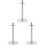 3Pcs Holder Set With Brush And Base For Shaving Tools 4