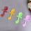 8 Sets Baby Training Spoon And Fork For Infants Safety Portable Tableware 10