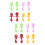 8 Sets Baby Training Spoon And Fork For Infants Safety Portable Tableware 7