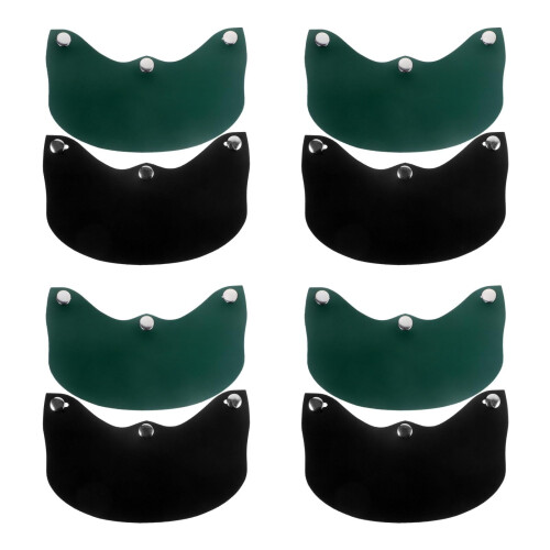 8 Pcs Visor For Motorbike And Cycling Rain Protector 2