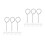 120 Pcs Stainless Steel Fire Extinguisher Safety Pull Pins 10