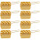 8Pcs Mini Metal Frying Baskets Basket Comfortable Handle 6