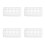 4Pcs Durable Egg Storage Holder Crate Pad For Safe Transport 5