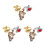 9 Pcs Adjustable Crochet Ring Set For Yarn Tension And Sewing 5