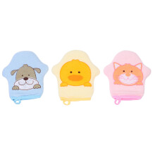 12 Pcs Cartoon Bathing Gloves For Children Foaming Shower Gloves
