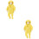 2pcs Heroes Figurine Toys Sand Table Micro Sculpture 7