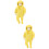 2pcs Heroes Figurine Toys Sand Table Micro Sculpture 8