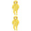 2pcs Heroes Figurine Toys Sand Table Micro Sculpture 6