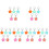 30Pcs Shockproof Assorted Color Star Tracer Protective Silicone Cases 5
