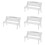 4Pcs Mini Diy Wooden Bench For Figurine Display 8