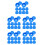 50 Pcs Plastic Nut Caps For Playground Equipment Protection 4