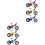 6 Pcs Finger Training Device Miniature Toys Alloy Material 4