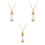 3 Pcs Unique Perfume Bottle Pendant Urn Necklace 2