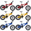 6 Pcs Finger Training Device Miniature Toys Alloy Material 3