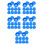 50 Pcs Plastic Nut Caps For Playground Equipment Protection 6