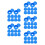 50 Pcs Plastic Nut Caps For Playground Equipment Protection 5