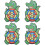 4 Sets Children'S Sticky Ball Taste Plastic Toy Set 7