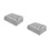 2Pcs Cat Ramp For Litter Box Plastic Step For Kitten Easy To Clean 7
