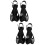 2 Pairs Adjustable Short For Children 7