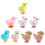 3 Sets Chick Rabbit Wind Up Animal Toys Clockwork Simulation 1