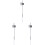 3Pcs Road Signal Light Model Miniature Sand Table Building Material 4
