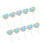 10pcs Multifunctional Soft Sweeping Brush Cleaning Brushes For Kitchen Bowl Cleaning Short Handle Kitchen 11