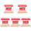 5Pcs Wooden Toy Train Accessory Railway Station Platform 4