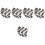 45 Pcs Wedge Replacement Wooden Handle Installation Supply 5
