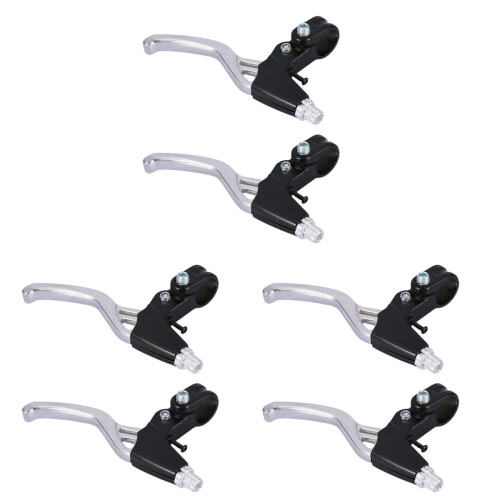 3 Pairs Bicycle Handle Lever Folding Aluminum Alloy 1