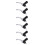 3 Pairs Bicycle Handle Lever Folding Aluminum Alloy 8