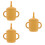 3 Pcs Silicone Cup Handle Silica Gel Toddler Anti-Fall 7