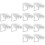 12 Pcs Baby Proof Outlet Covers Waterproof Socket Switch Plug Child 8