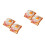 4Pcs Light Brown PU Simulation Bread Fake Toast for Home and Bakery 5