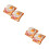 4Pcs Light Brown PU Simulation Bread Fake Toast for Home and Bakery 9