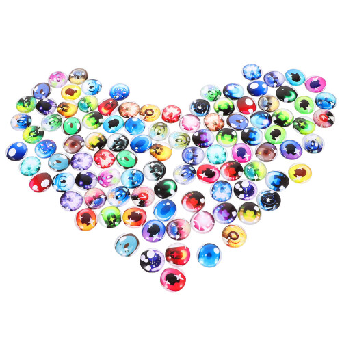 400 Pcs Doll Making Eyeball Fake Eyes Simulation Props Diy Materials 2