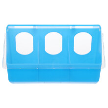 2 Pack Toys Fish Pigeon Hanging Food Box Pet Bird Supply Shop Feeder