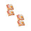 4Pcs Light Brown PU Simulation Bread Fake Toast for Home and Bakery 8