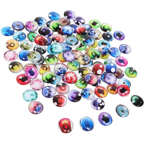 400 Pcs Doll Making Eyeball Fake Eyes Simulation Props Diy Materials 1